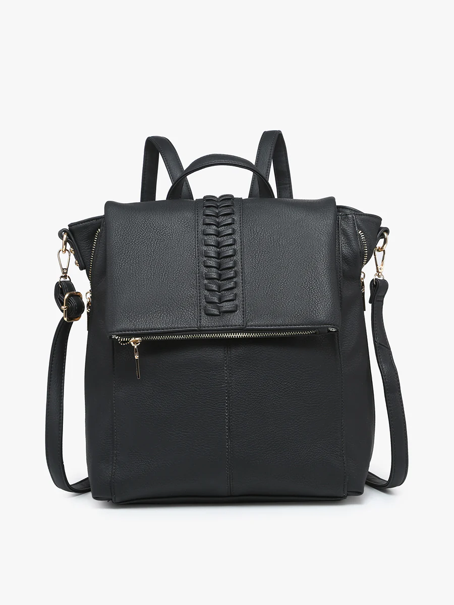 Vivian Vegan Distressed Backpack
