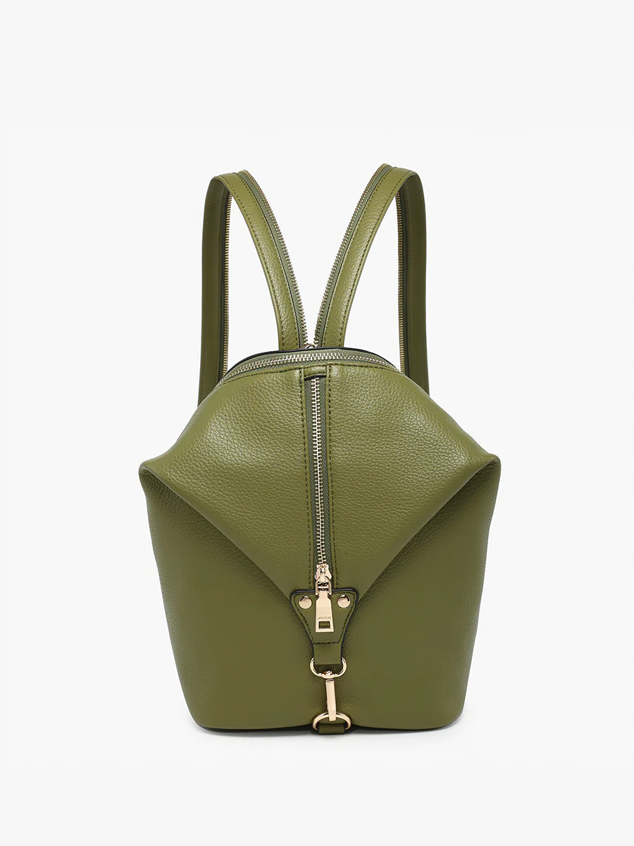 Linnette Vegan Foldover Backpack